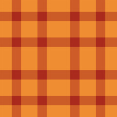 Halloween vector pattern with plaid stripes and pumpkins, spooky ghosts, and scary ornaments. Ideal for autumn background, textile, fabric, party decor, greeting cards, posters, or tiled wallpaper.