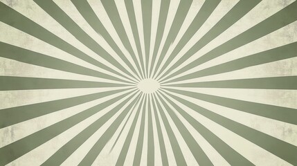 Radiating striped pattern creating a vintage and dynamic atmosphere.