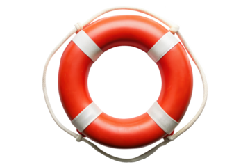 red life buoy isolated PNG