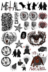 custom metal stickers