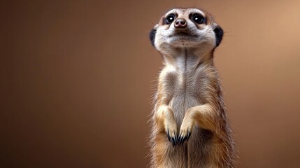Fototapeta premium A cute little animal with a big nose and big eyes