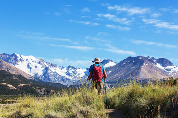 Obraz premium Hike in Patagonia