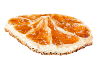 real decorative dried orange slice