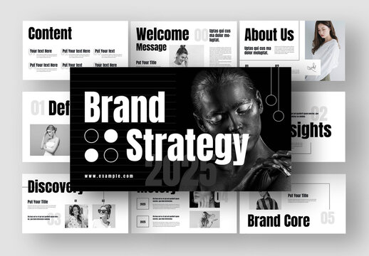 Brand Strategy Presentation Layout