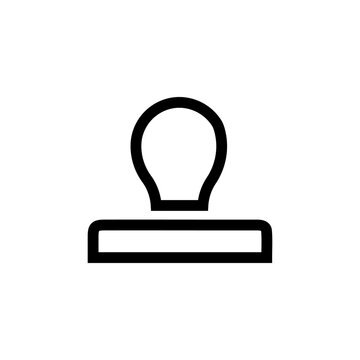 recommend clip art: stamp icon outline vector eps illustration 