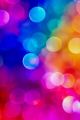 Fototapeta premium A colorful background with many small circles of different colors