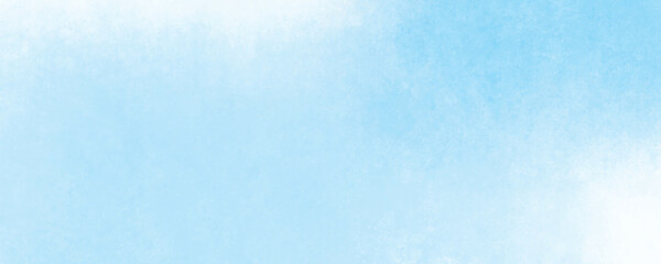 Fototapeta premium Faded Watercolor Texture with Subtle Brush Strokes and Blended Blue and Turquoise Pastel Tones 
