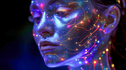 量子コンピュータで広がる未来のヒューマノイドのイメージ