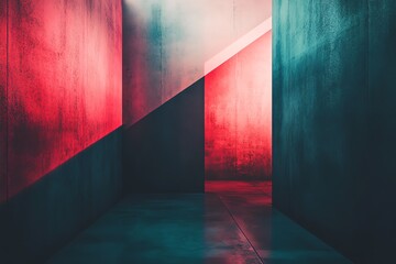 Futuristic wallpaper with minimalist patterns, soothing gradients, and faint light accents on a textured dark background.