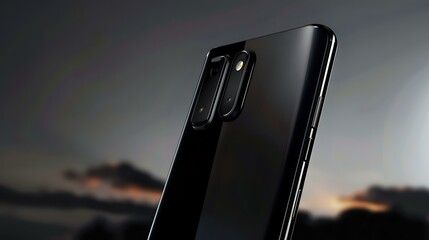 Triple Camera Smartphone with Black Design