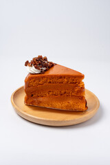 Thai tea cake