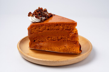Thai tea cake