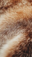 A close up of a furry animal's coat with a grainy texture