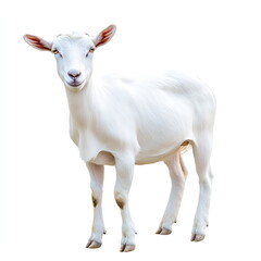 goat on a white background.