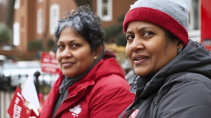 Workers gathered outside the plant, raising signs and voicing demands, highlighting the importance of labor rights and collective action in advocating for workplace improvements.