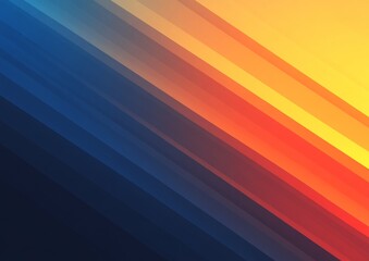 Obraz premium A colorful striped background with a blue stripe on the left