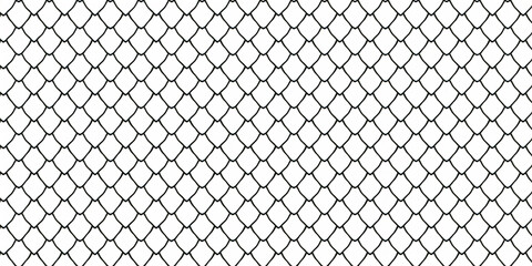 Fototapeta premium Attractive Ivory Dragon Scale Isolated On White Background