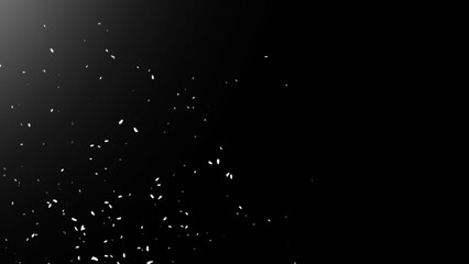 Perfect fire particles embers sparks on black background . Texture overlays.