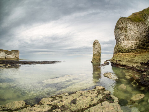 rocks and sea