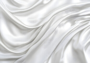 White gray satin texture that is white silver fabric silk background with beautiful soft blur pattern natural.