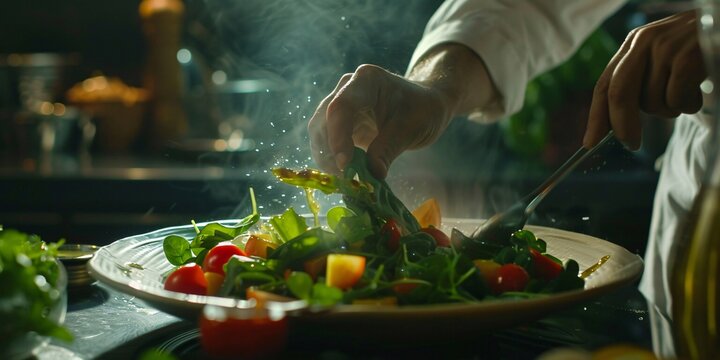 Creating the Perfect Gourmet Salad A Step-by-Step Guide, The Art of Salad Making A Gourmet Recipe for Fresh Flavors, Bright and Delicious Crafting a Stunning Gourmet Salad
