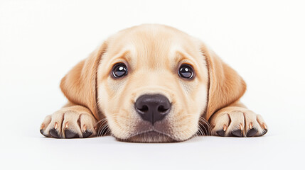 close-up of cute puppy