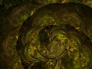 Obraz premium Imaginatory fractal abstract background Image