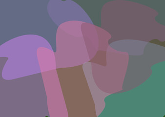 abstract background multi colors, unique overlapping patterns.