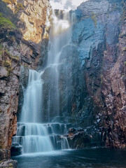 waterfall in scotland