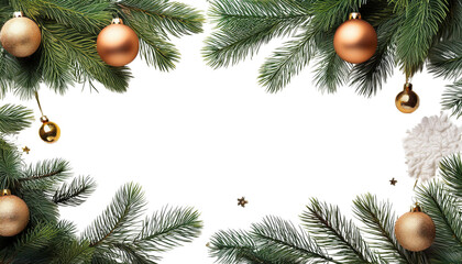  Christmas decoration on transparent background PNG