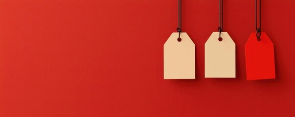 Customer Value Perception and Dynamic Pricing Item with fluctuating price tags, illustrating adaptable pricing, 3D illustration