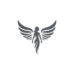 Angel Female Logo