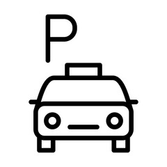 Taxi icon template