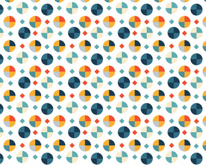 Seamless Geo Print Pattern Vector Design