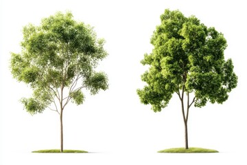 Isolated Realistic Tree High Resolution Image