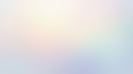 Dreamy gradient in soft pastel tones