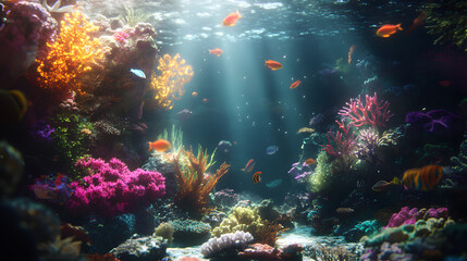 Exploring the Enigmatic Underwater Landscapes Formed by Dead Coral Structures and Their Marine Ecosystems