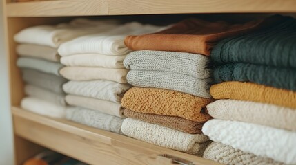 Under-bed storage drawers containing neatly organised clothes &ndash; Efficient storage solution with neatly folded garments stored under the bed, maximising space