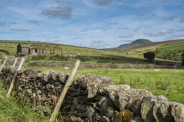 Pen-y-Ghent from the Ribble Way near to Horton in Ribblesdale