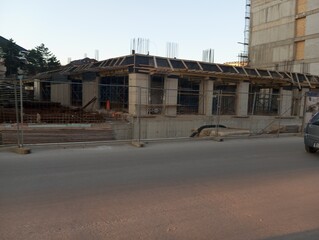 buildings under construction on the mountain 7