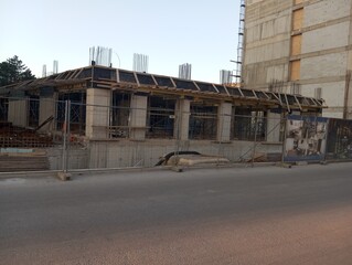 buildings under construction on the mountain 6