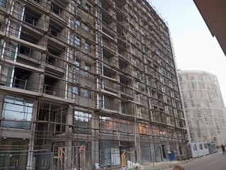 buildings under construction on the mountain 3
