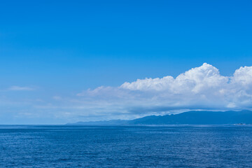 Big Cloud Over The Beautiful Island Of Mahe
