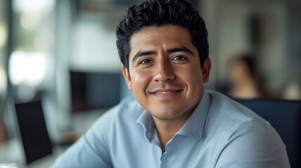 Obraz premium Smiling Businessman