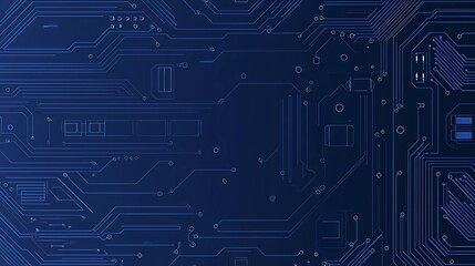 Dynamic texture of microchip circuits, highlighted by a metallic sheen, offering a high-tech, futuristic backdrop for multiple uses
