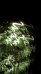 Obraz premium futuristic background visual effect videoeffect overlay