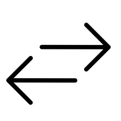 Arrow Outline Design silhouette 