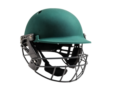Green sports helmet, protection helmet  - Powered by Adobe