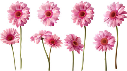 Xeranthemum flowers Mockup