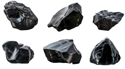 Obsidian rocks Mockup